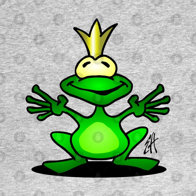 Frog prince by Cardvibes